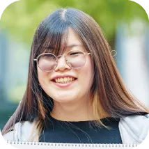 経営学部 3年 大西 宥璃さんの写真