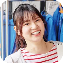 現代社会学部 3年 中林 満里奈さんの写真