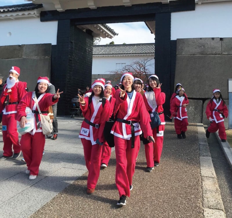 チャリティーイベントOsaka Great Santa Runへ参加イメージ