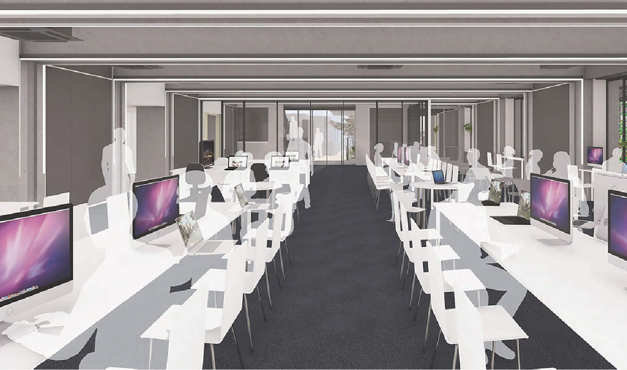 思考を形にする「デジタル・ラボ」空間 デジタルファクトリー