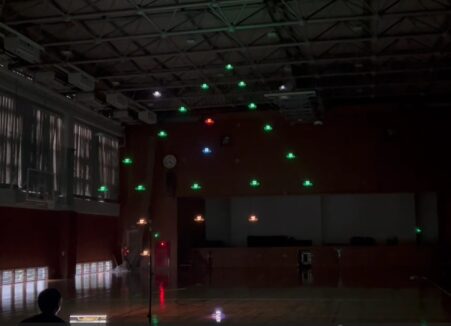 【会場 G棟2階 体育館】クリスマスドローンショー