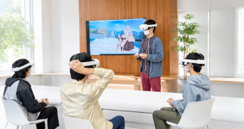 【会場：図書館CELLカフェテリア横】大手前大学バーチャルキャンパス体験