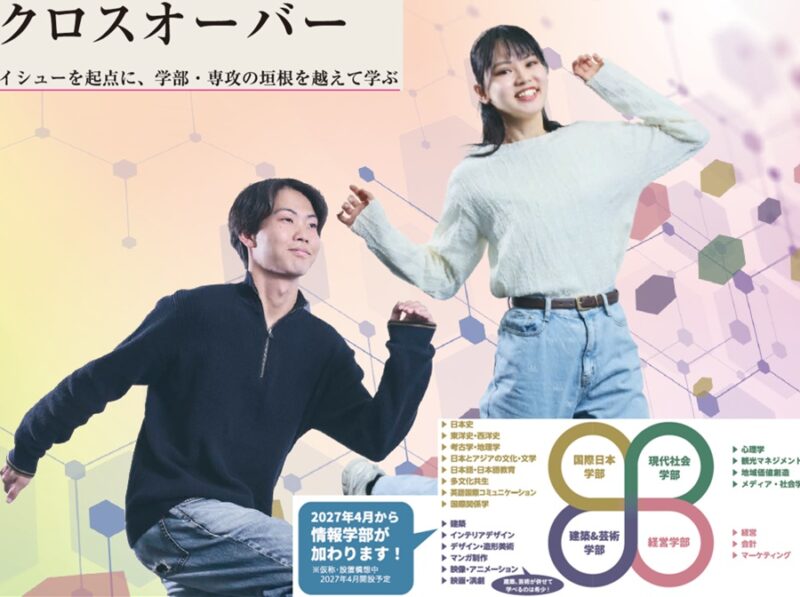  【会場 Ａ棟4階 A44教室】全体説明会：大手前最大の特徴「クロスオーバー」ってなに？