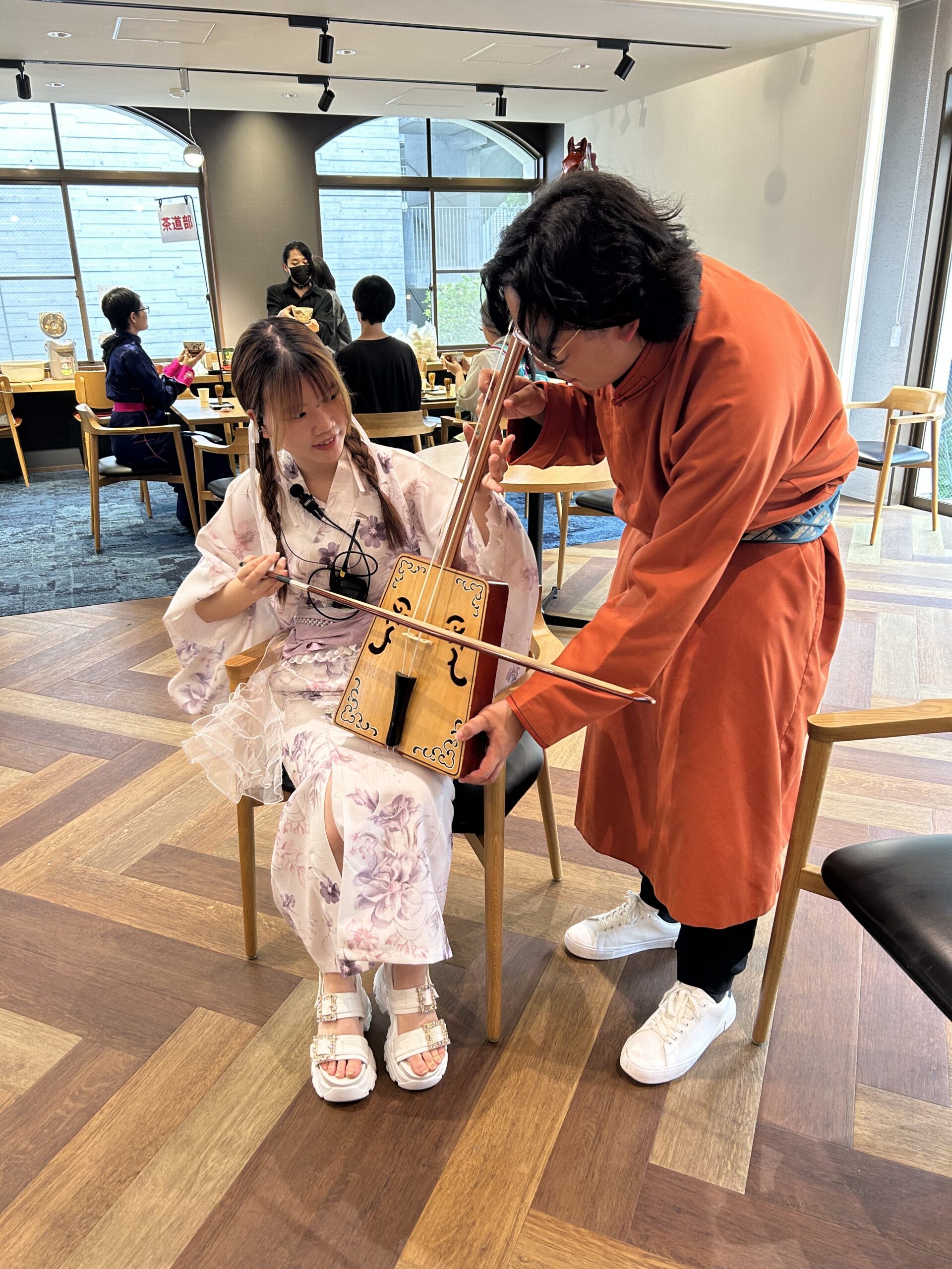体験部門の様子