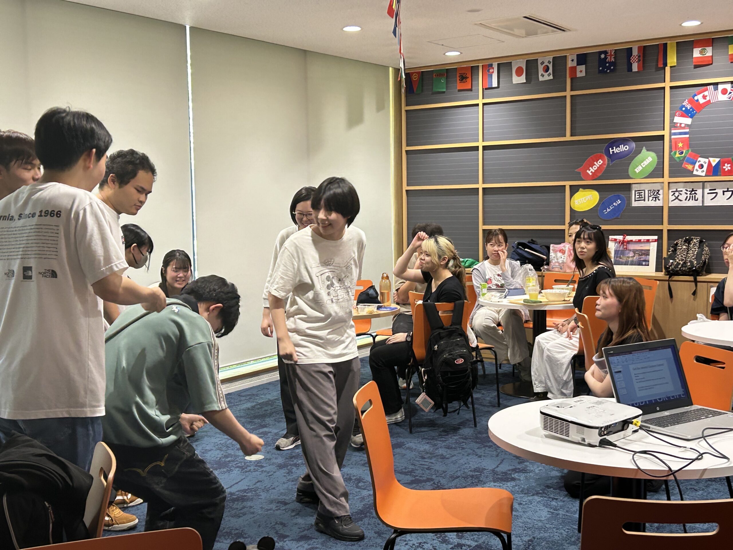 ジェスチャーゲームの様子