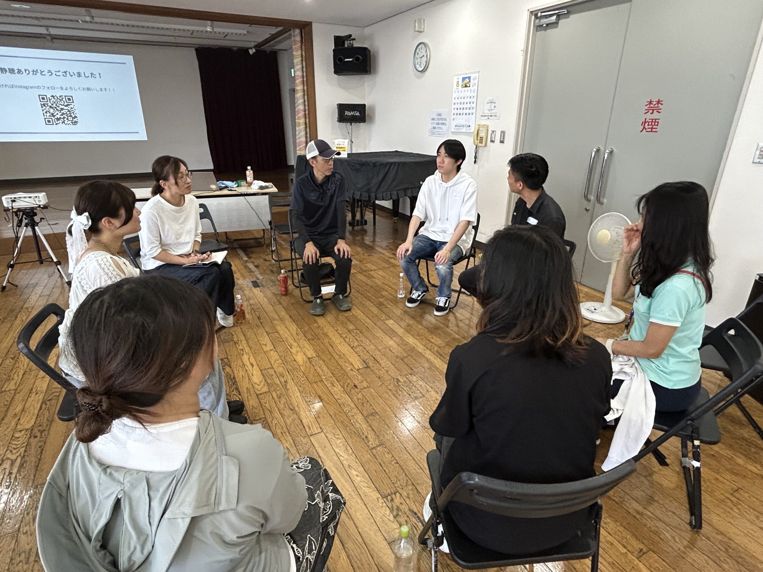 若手農家さんとの交流会の様子