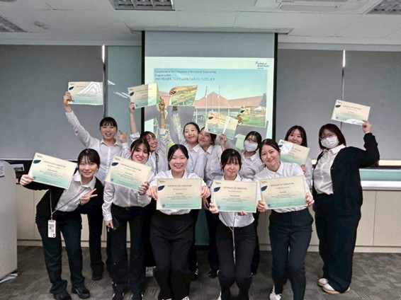 Institute of Mentarl Health実習参加者　集合写真