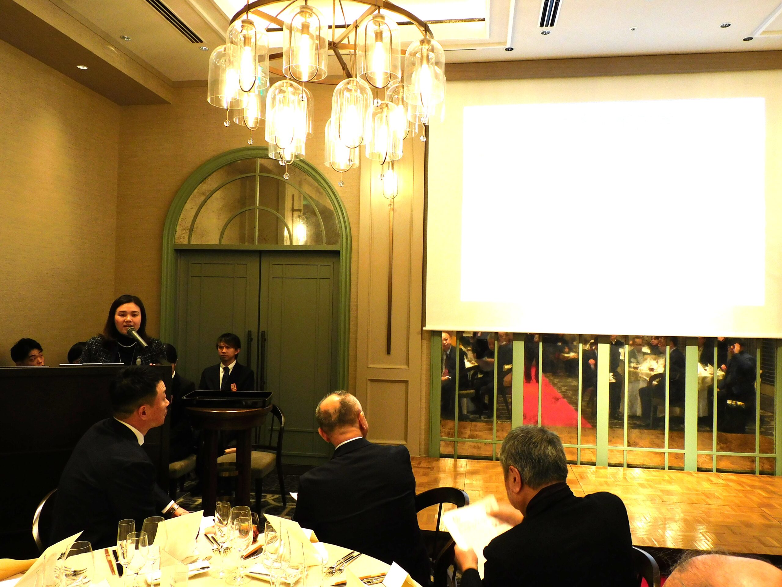 當眞先生による冒頭あいさつ