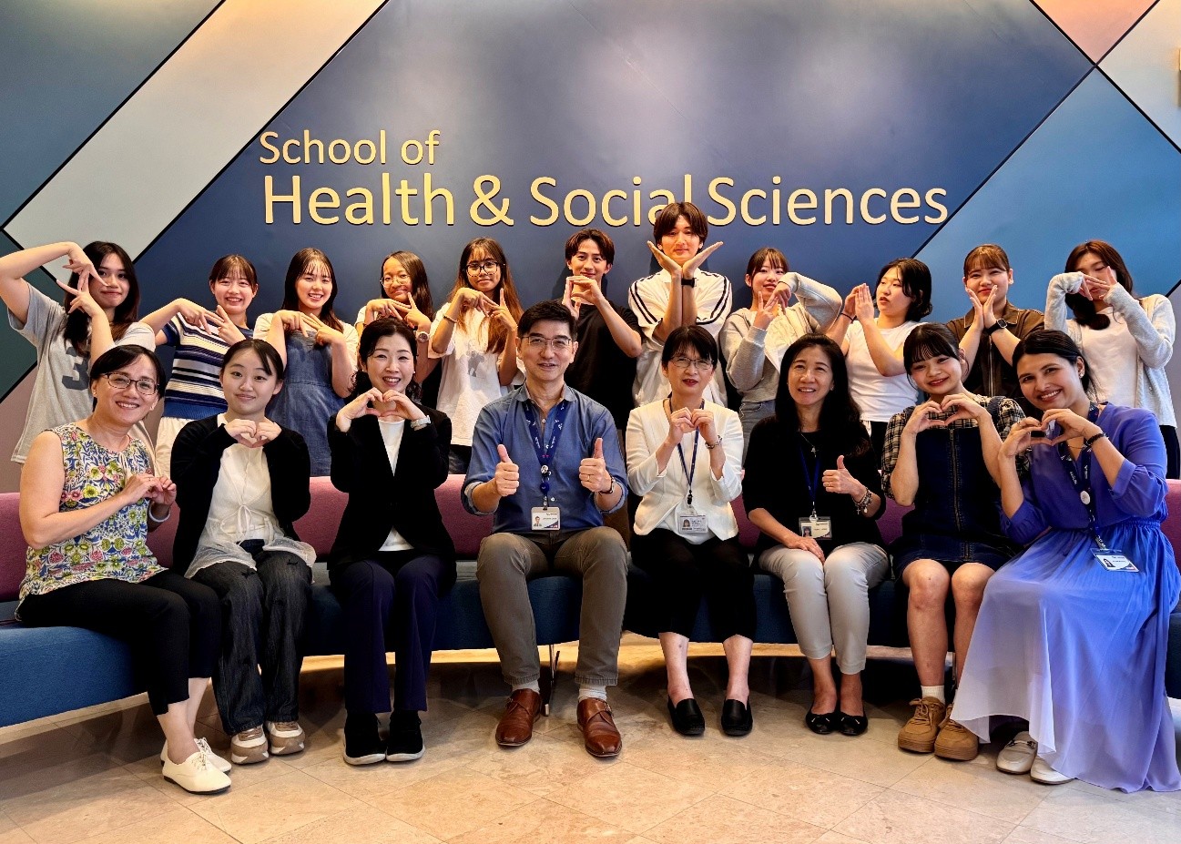 ナンヤンポリテクニック実習参加者　集合写真