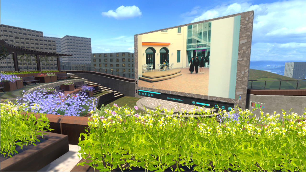 大手前大学バーチャルキャンパスのイメージ